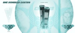 100 Eartho - обратная сторона банкноты