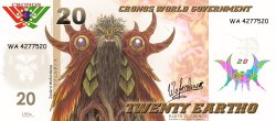 20 Eartho - глобальная денежная единица Земли