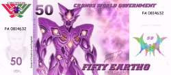 50 Eartho - глобальная денежная единица Земли