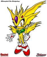 Alkanphel the Hedgehog - Sonic Team Style by Cannibal