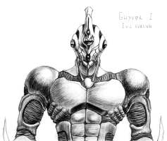 Guyver 1 - Evil Version by Adremelech