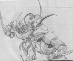 Guyver 2 vs Guyver 1 by Evil