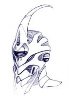 Guyver design 1 head by Adremelech