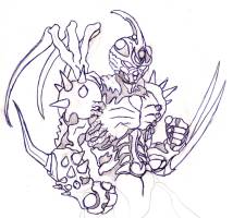 Skeletal Guyver by Jess Kendrick