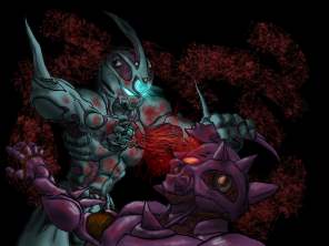 Guyver 1 VS Guyver 3 wallpapers by Jess Kendrick