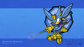 Aptom the Hedgehog 4k wallpaper