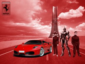 Ferrari Guyver wallpaper by Alkanphel-lord