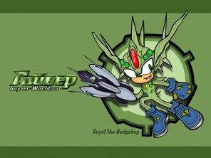 Guyiot the Hedgehog Sonic Team wallpapers 1600 x 1200 by Cannibal